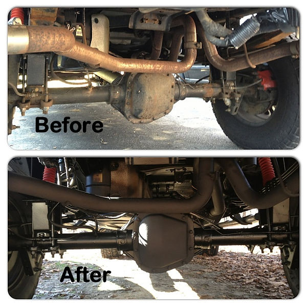 RUSTPROOF UNDERCOATING Restech Rhino Lining